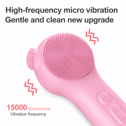 3-in-1 Heated Sonic Facial Cleansing Brush