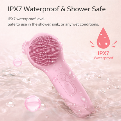 3-in-1 Heated Sonic Facial Cleansing Brush