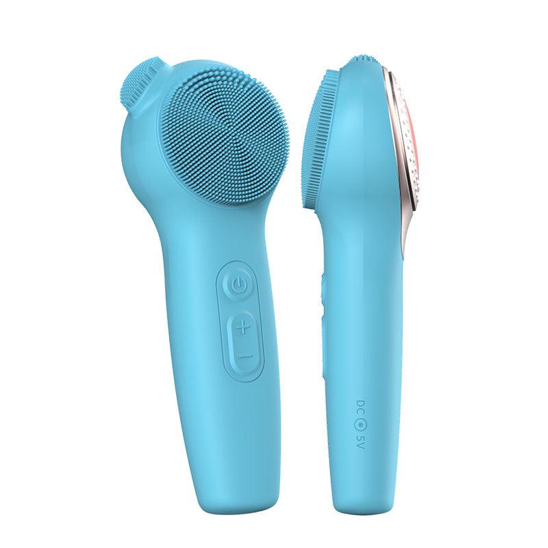 3-in-1 Heated Sonic Facial Cleansing Brush