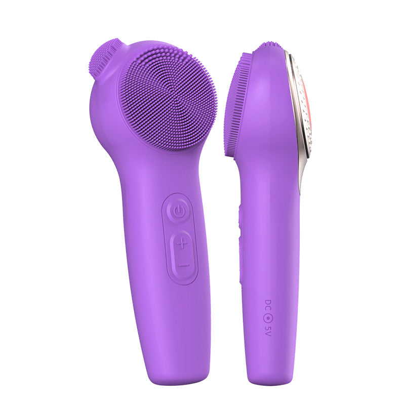 3-in-1 Heated Sonic Facial Cleansing Brush