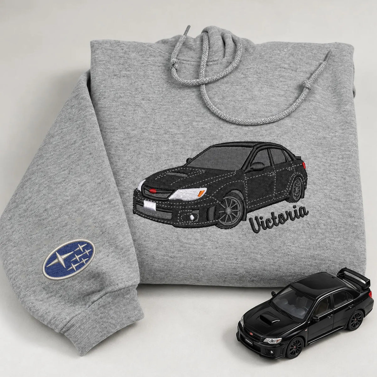 Custom Car Embroidered Hoodie